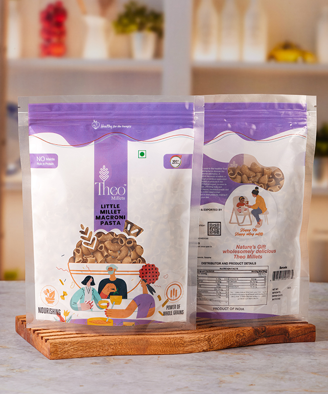 Theo Little Millet Macaroni Pasta